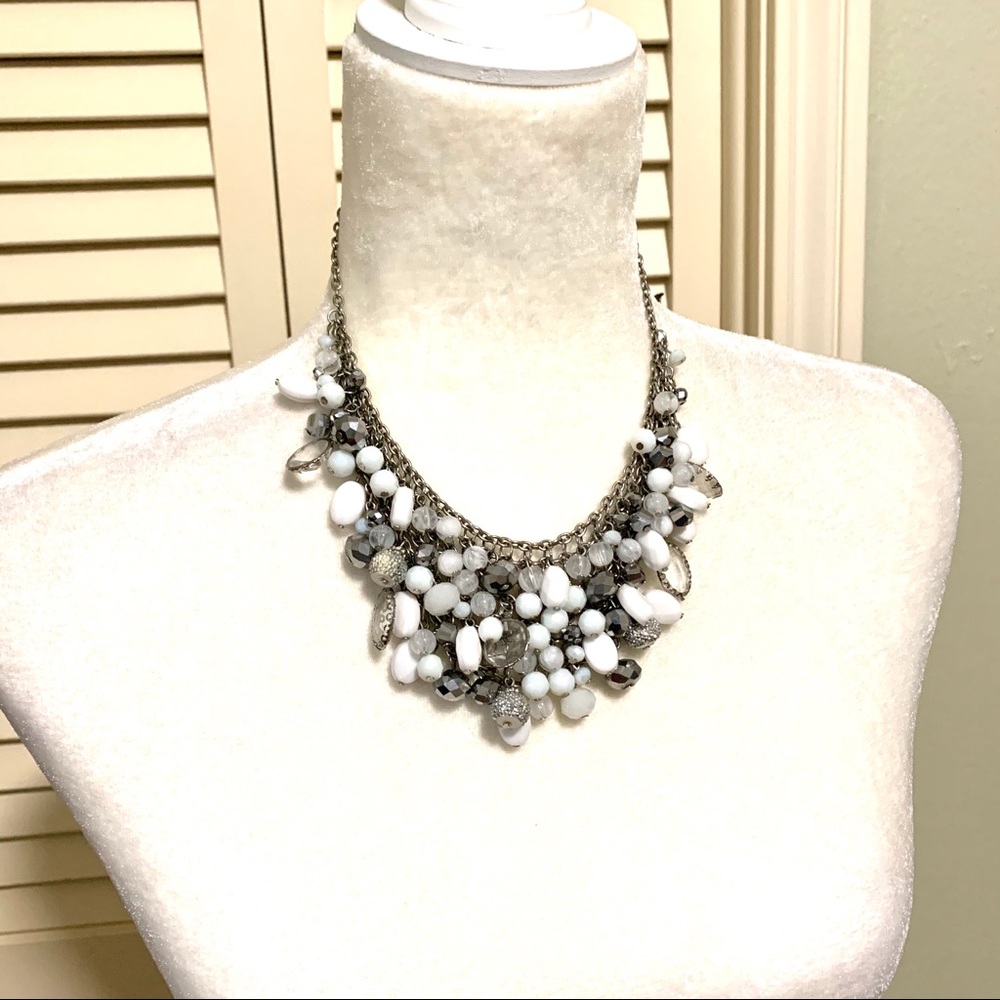 Awesome Multi Stone Statement Necklace - image 2